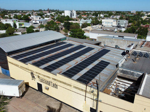 Instalación solar en Funcional León, Charata