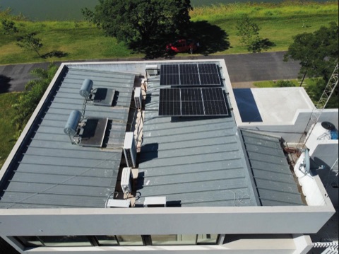 Instalación solar en la fábrica de heladería LUIGI, Misiones