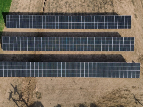 Parque de bombeo solar en La Josefina