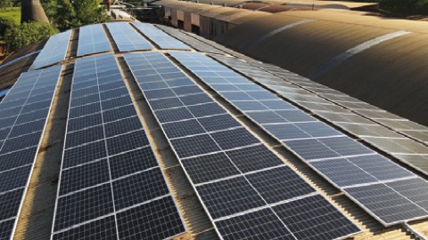 Instalación solar para Puerto Maderas SRL en Puerto Rico, Misiones